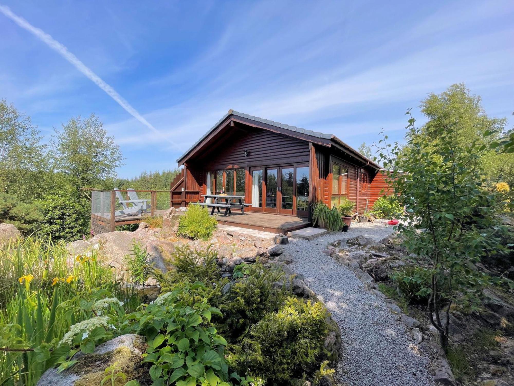 Pass The Keys Beautiful 2Br Beach Lodge Set In Stunning Gardens Dalbeattie Exterior foto