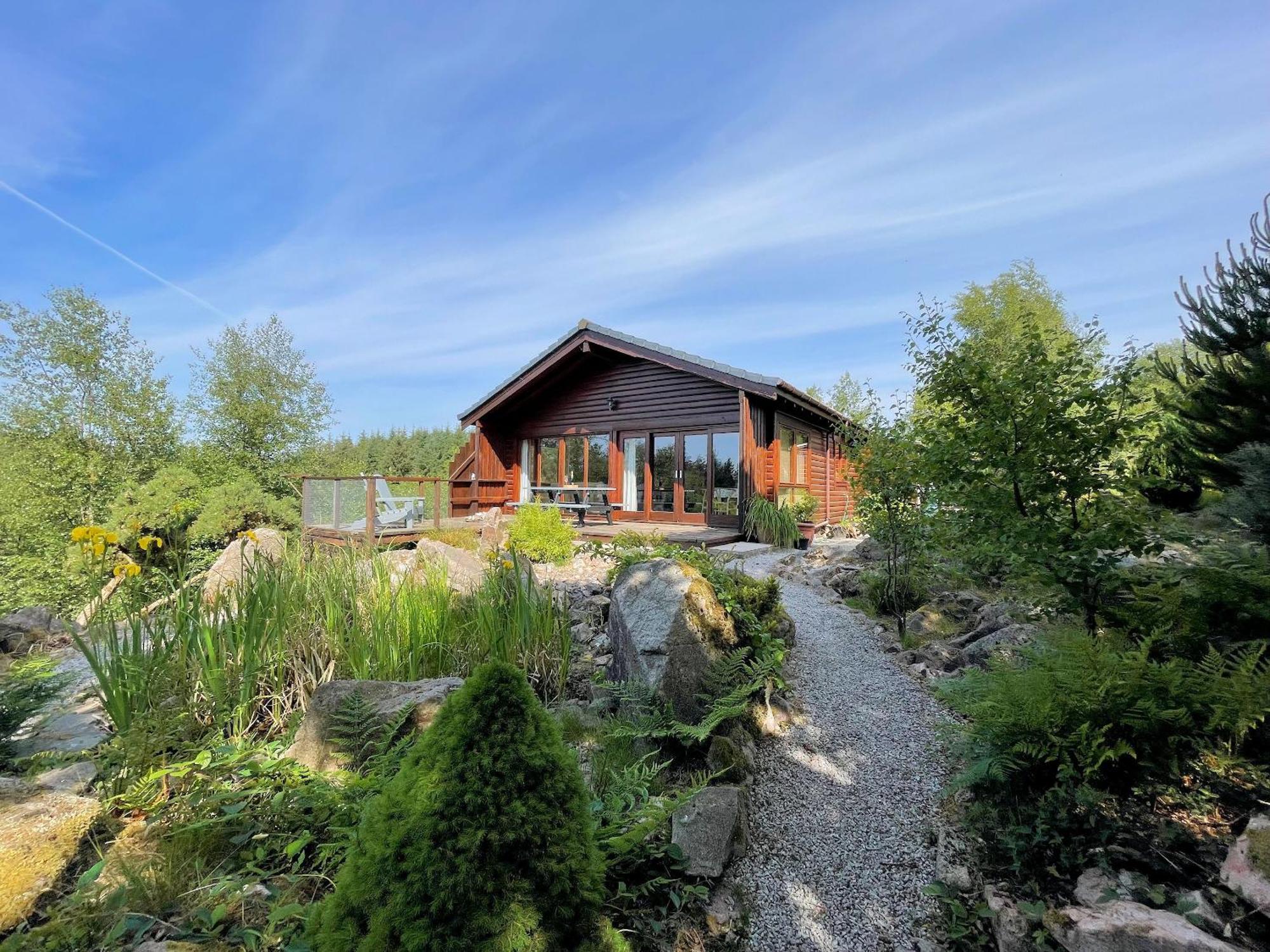 Pass The Keys Beautiful 2Br Beach Lodge Set In Stunning Gardens Dalbeattie Exterior foto